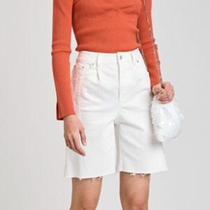 Derek Lam 10 Crosby Von Frayed Shorts